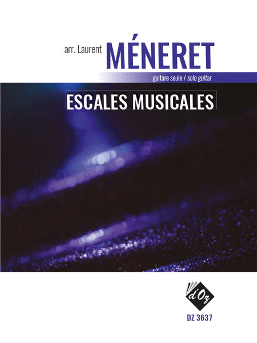 Escales musicales Classical Guitar scores gallery preview page 1