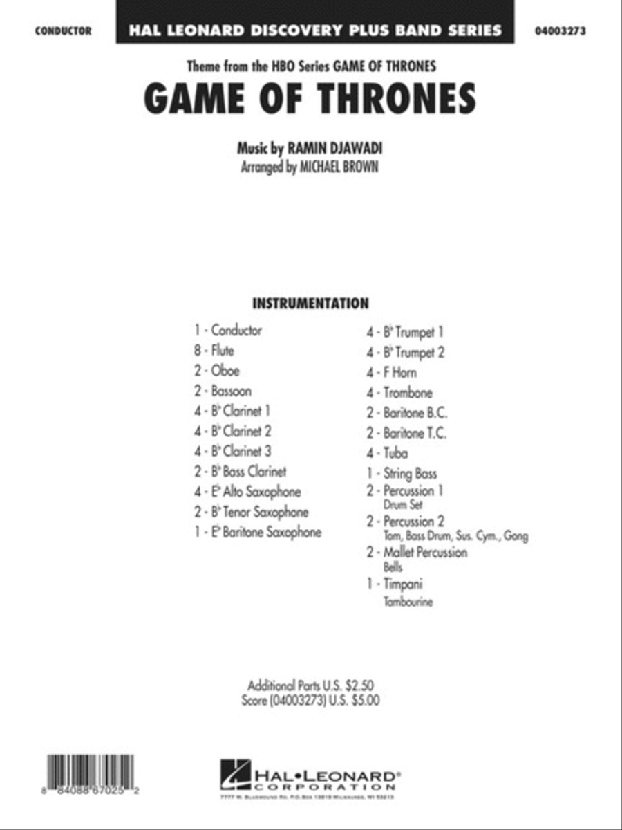 Game of Thrones (Theme) image number null