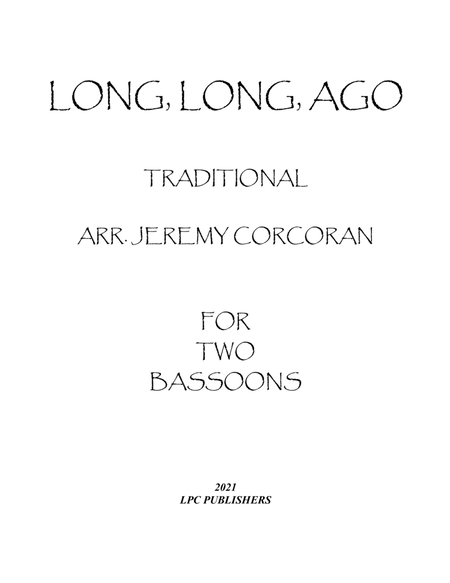 Long Long Ago for Two Bassoons image number null