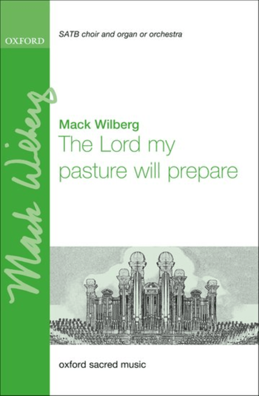 The Lord my pasture will prepare 4-Part scores gallery preview page 1