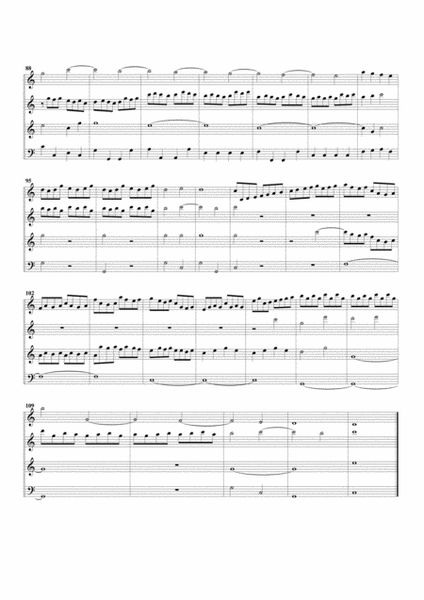 Concerto grosso Op.2, no.4 (arrangement for 4 recorders)