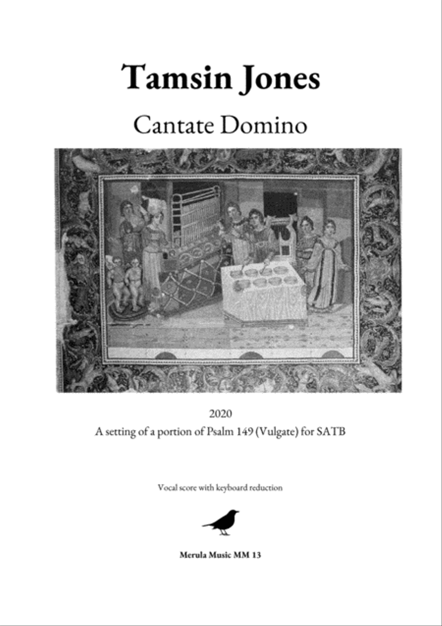 Cantate Domino 4-Part scores gallery preview page 1
