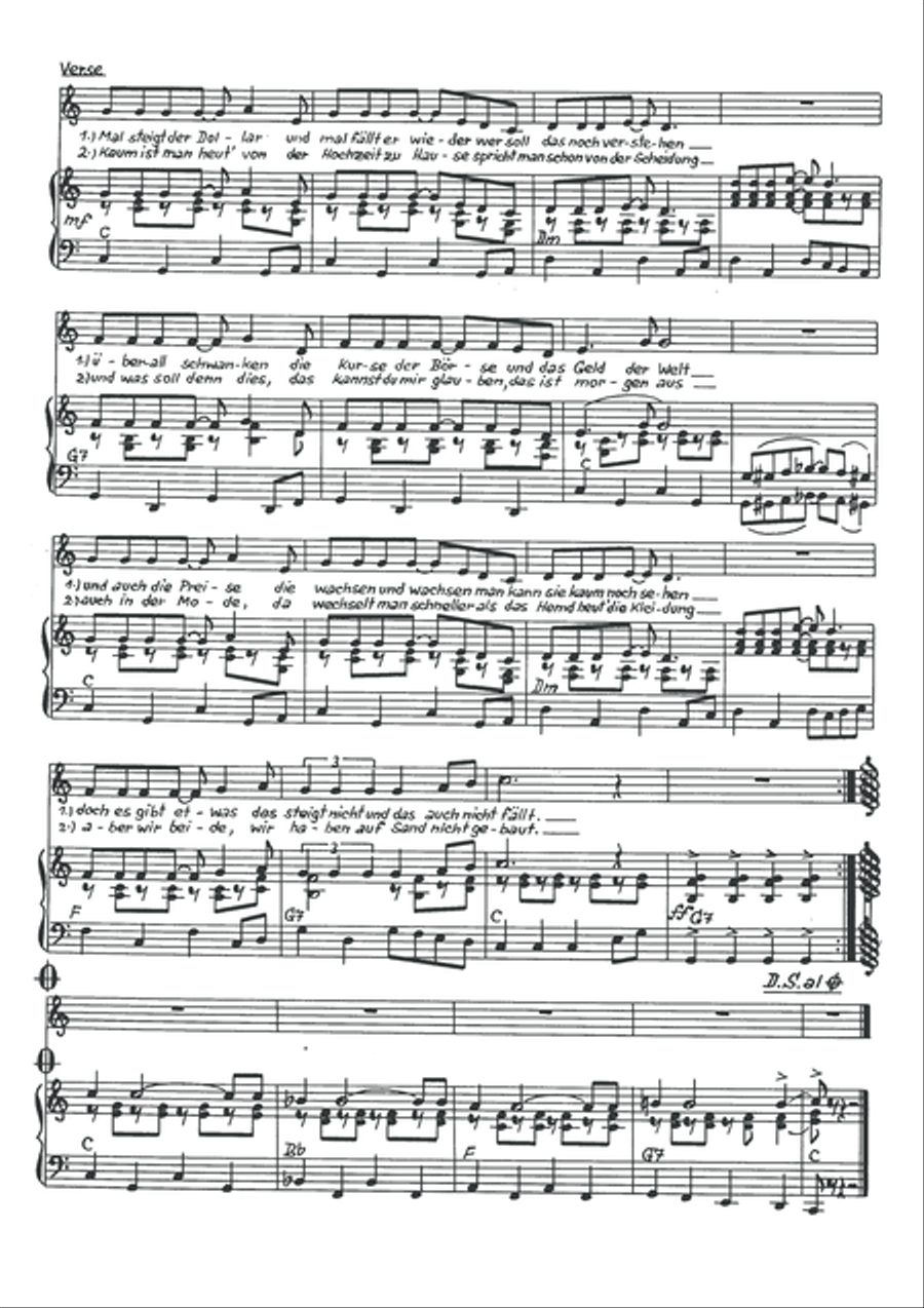 Bombenfest Piano, Vocal scores gallery preview page 4