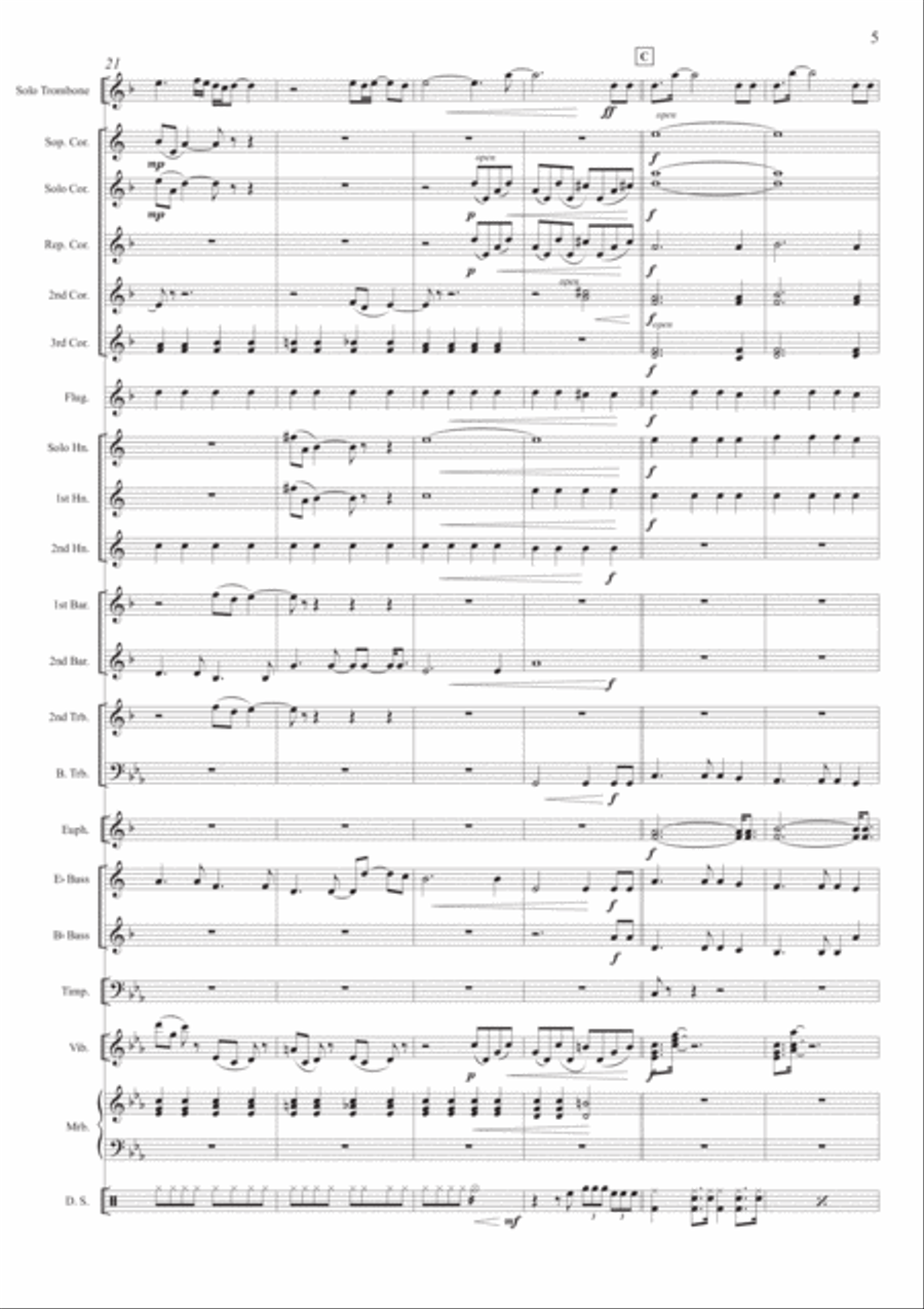 Skyfall Skyfall Brass Ensemble scores gallery preview page 5