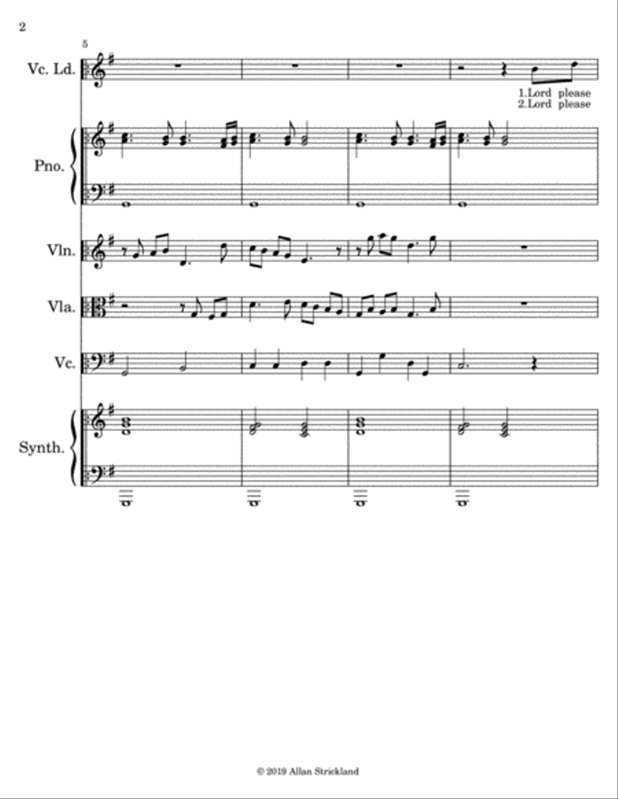 Empty Me Voice scores gallery preview page 2