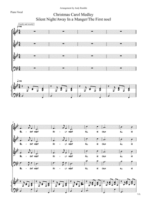 Christmas Carol Medley Piano/Vocal Score