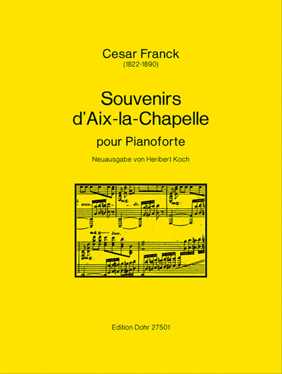 Souvenirs d'Aix-la-Chapelle op. 7
