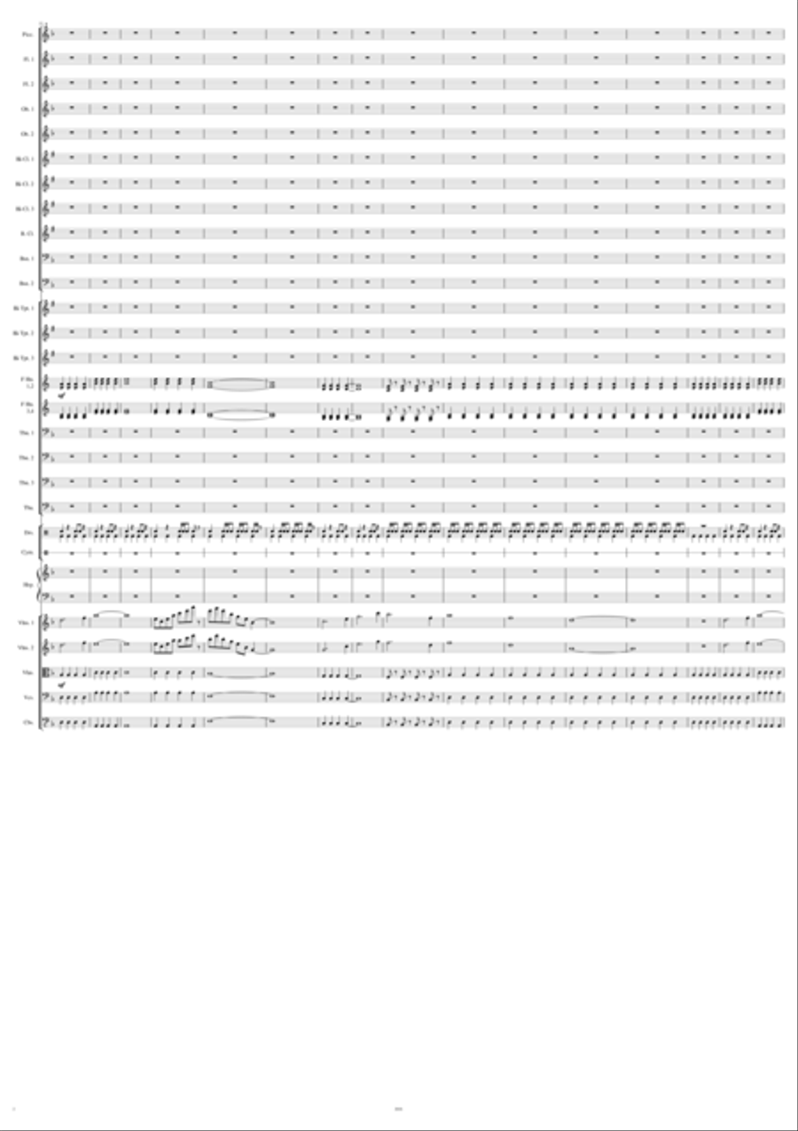 Rebellion Full Orchestra scores gallery preview page 2