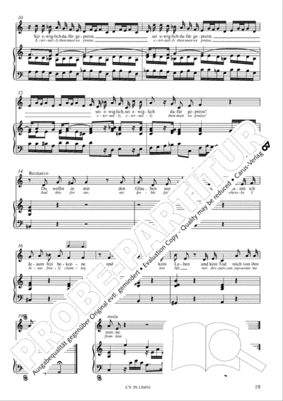 Thereby is revealed unto us the glory of God's favor (Daran ist erschienen die Liebe Gottes) 4-Part scores gallery preview page 20