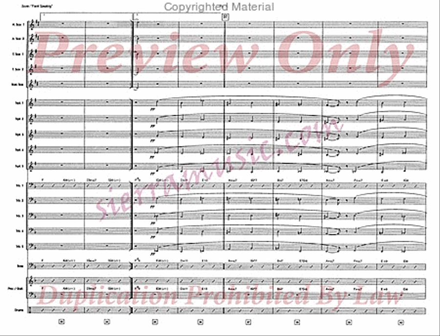 Frank Speaking Jazz Ensemble scores gallery preview page 6
