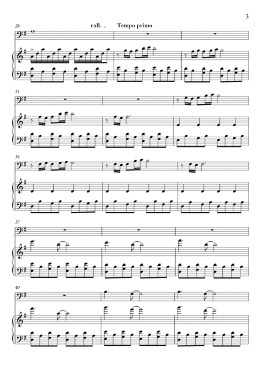 Comptine D'un Autre Été: L'après-midi Bassoon scores gallery preview page 3