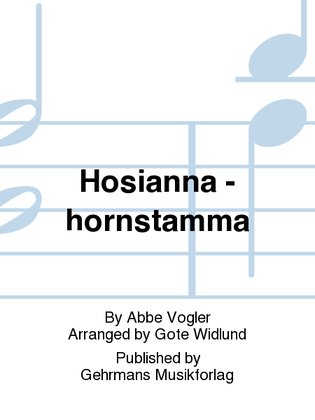 Hosianna - hornstamma