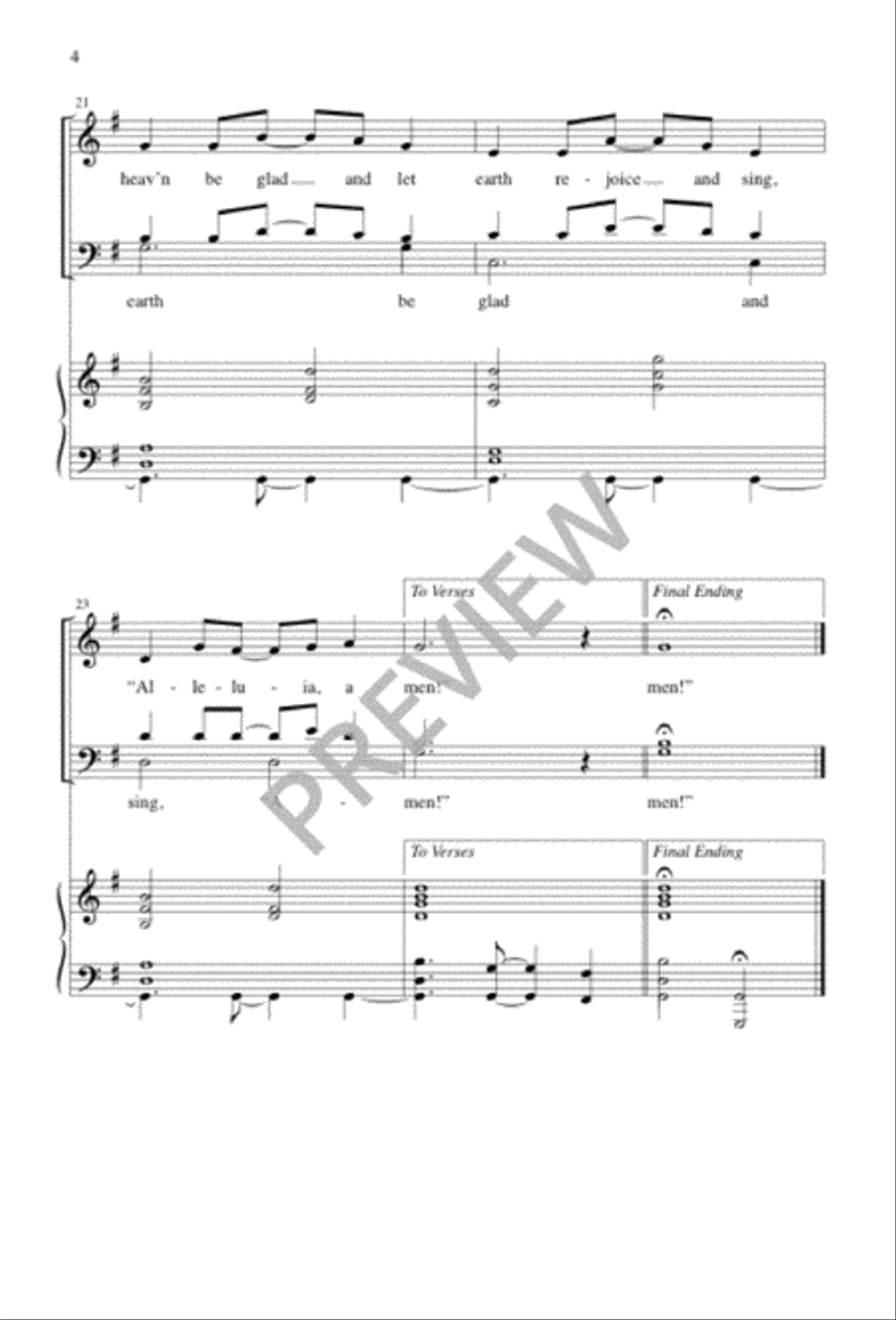 In Christ We Live 4-Part scores gallery preview page 4
