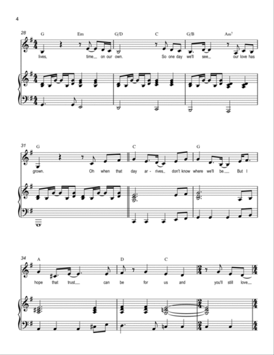 Walk a Straight Line Walk a Straight Line Voice scores gallery preview page 4