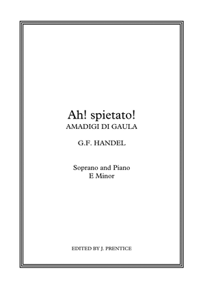 Book cover for Ah! spietato - Amadigi di Gaula (E Minor)