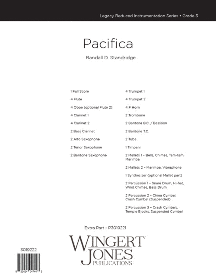 Pacifica (Score) (Flex)
