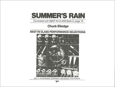 Summer's Rain - Score image number null