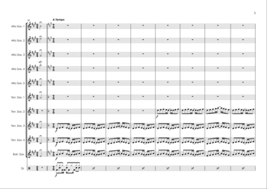 Music Woodwind Ensemble scores gallery preview page 5