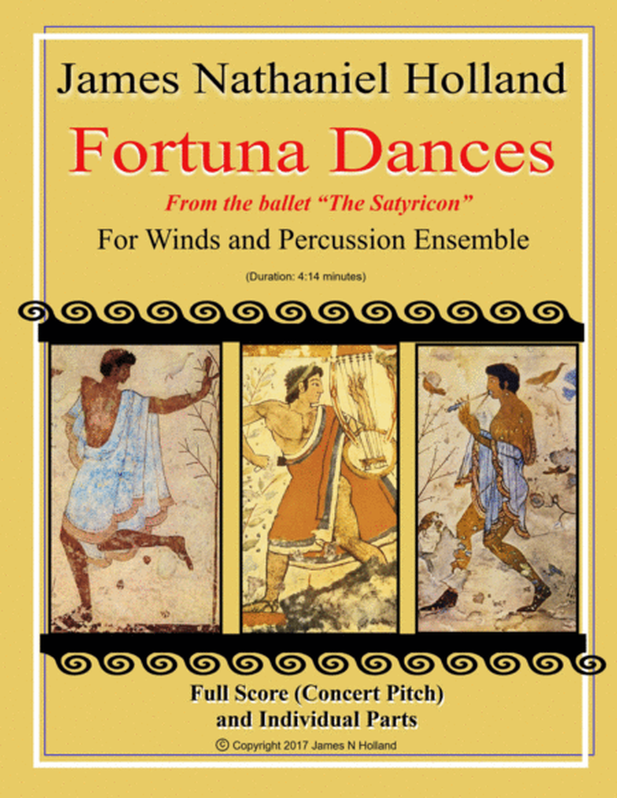 Fortuna Dances from The Satyricon Ballet for Woodwinds and Percussion Ensemble image number null