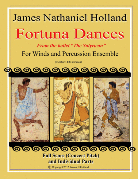 Fortuna Dances from The Satyricon Ballet for Woodwinds and Percussion Ensemble image number null