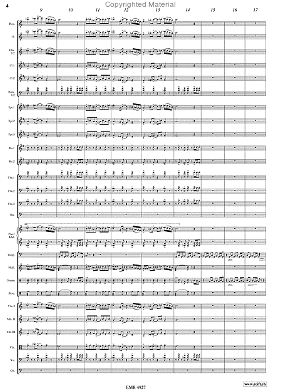 Lawrence Of Arabia Orchestra scores gallery preview page 4