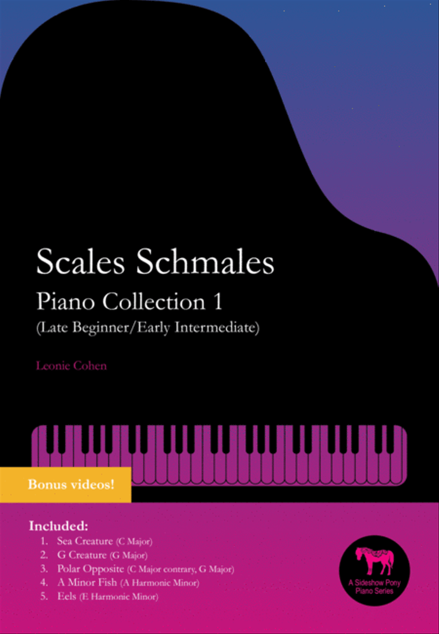 SCALES SCHMALES PIANO COLLECTION 1 – Preliminary Grade (St Cecilia syllabus) Easy Piano scores gallery preview page 1