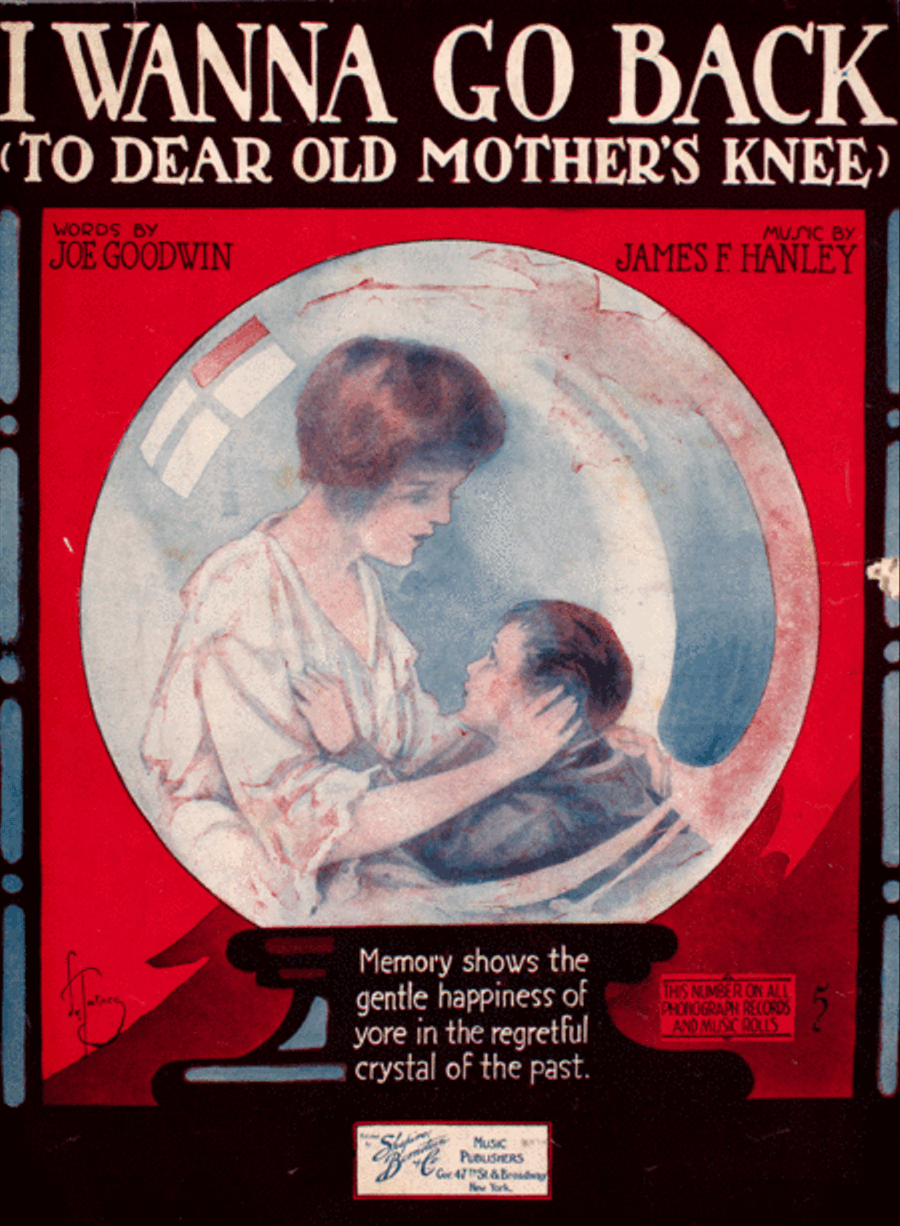 I Wanna Go Back (To Dear Old Mother's Knee) Voice scores gallery preview page 1
