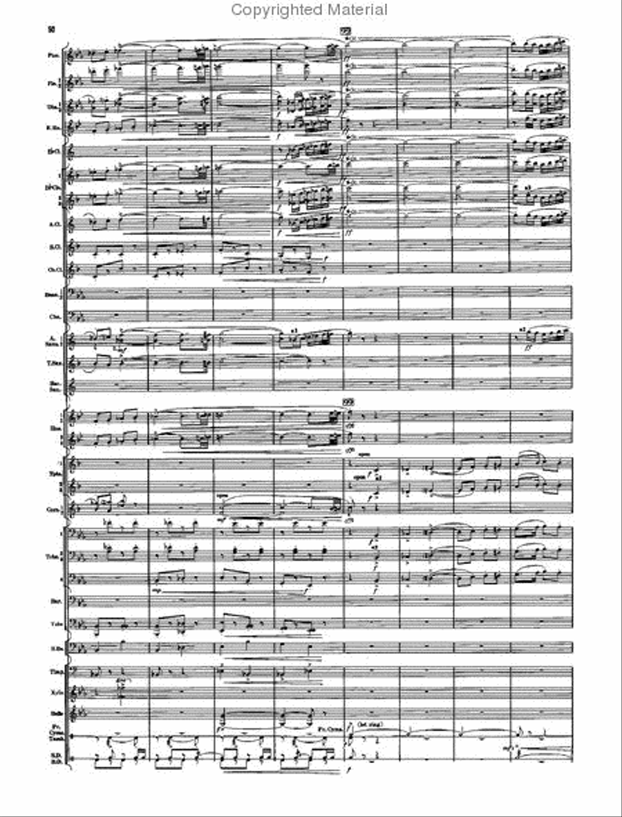 Armenian Dances, Part II Concert Band scores gallery preview page 48