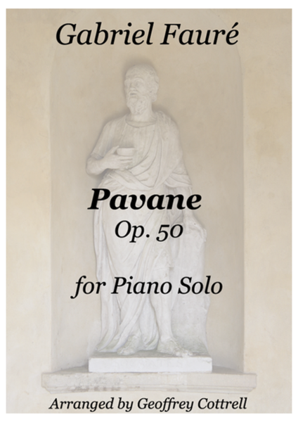 Pavane by Gabriel Fauré - piano arrangement image number null