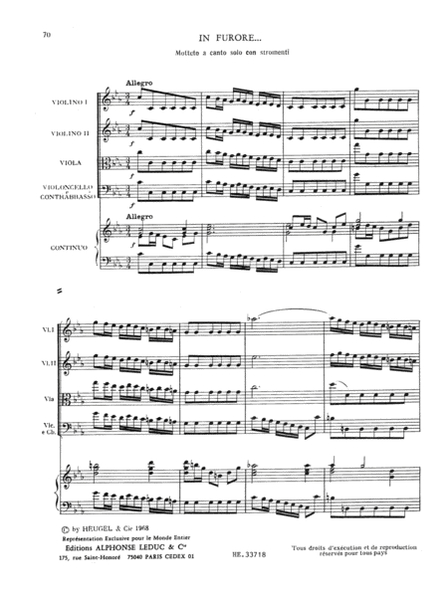 Motetti A Canto Solo Con Stromenti Cordes/cht/continuo/ption (lp7)/volume 2