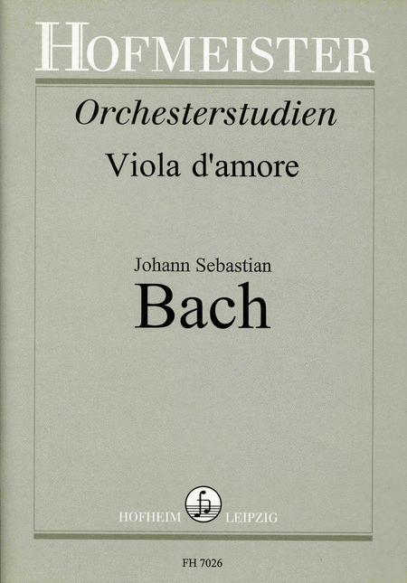 Bach-Studien fur Viola d