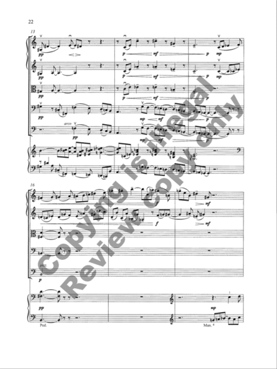 Sonata No. 3 for Organ & Strings