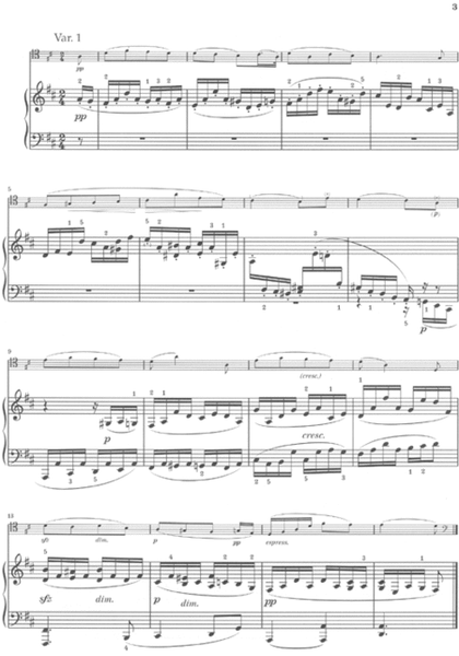 Variations Op. 17 and Other Pieces for Piano and Violoncello