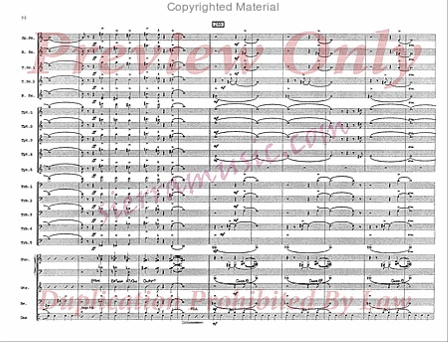 Temple Street Jazz Ensemble scores gallery preview page 33