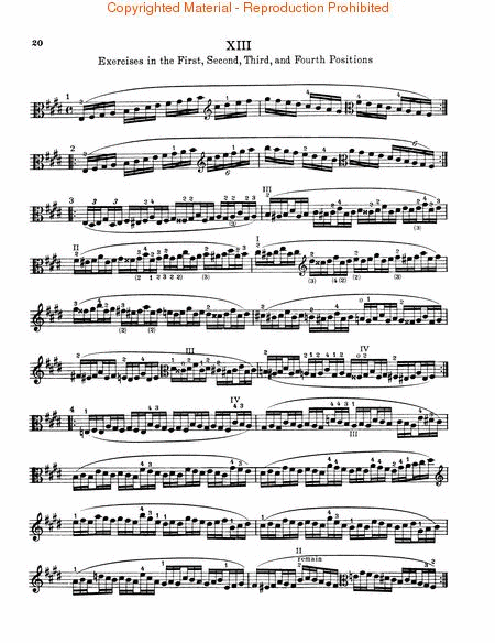 School of Violin Technics, Op. 1 – Book 1