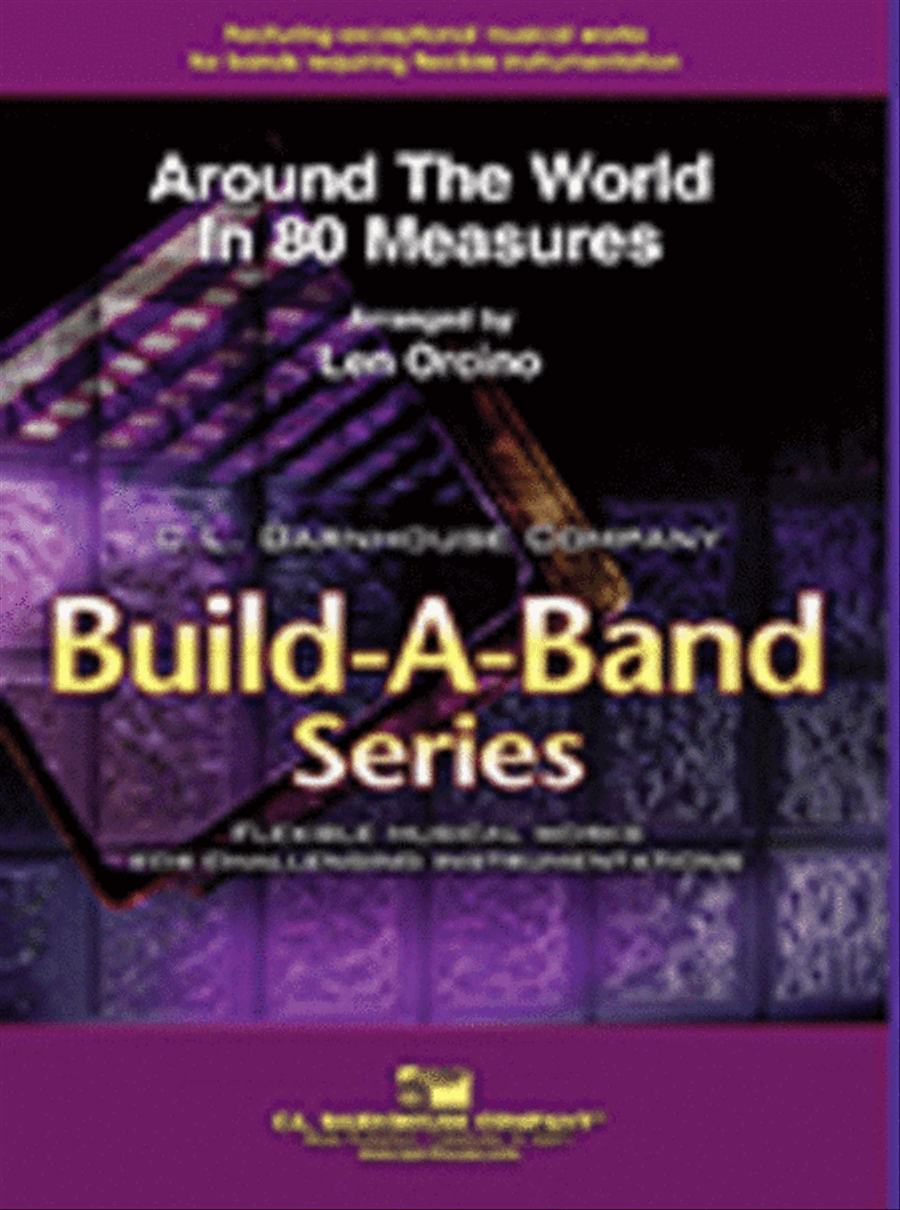 Around The World In 80 Measures Concert Band scores gallery preview page 1