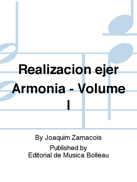 Realizacion Ejer.Armonia Vol.I