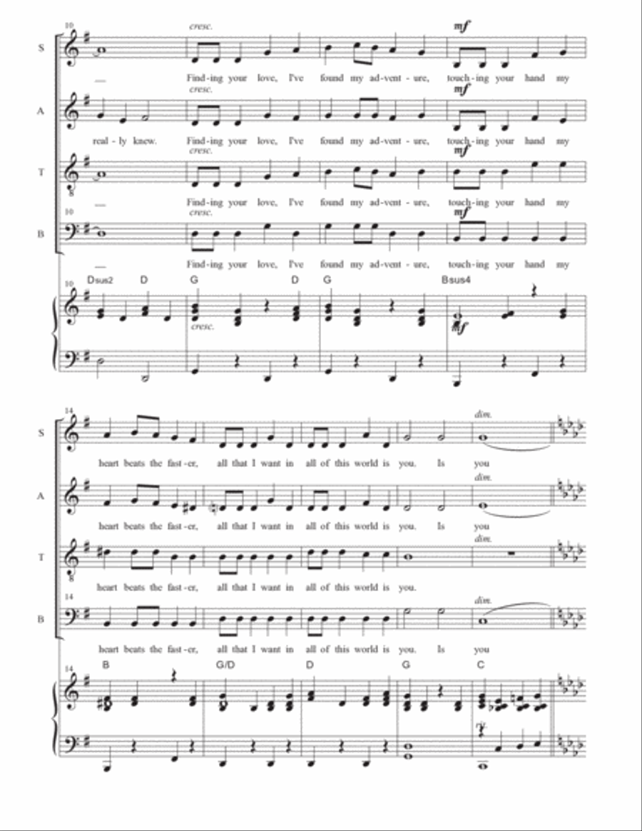 All The Things You Are 4-Part scores gallery preview page 2