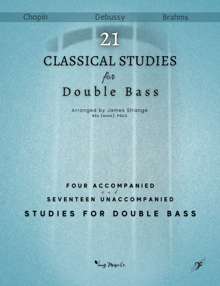 Twenty One Classical Studies for Double Bass: Four Accompanied and Seventeen Unaccompanied Studies f image number null