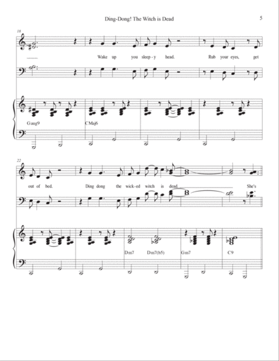 Ding-dong! The Witch Is Dead 4-Part scores gallery preview page 5