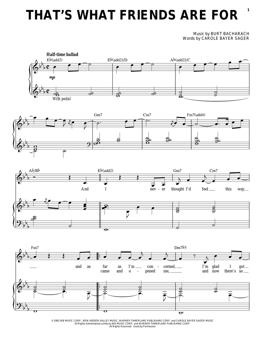 That's What Friends Are For