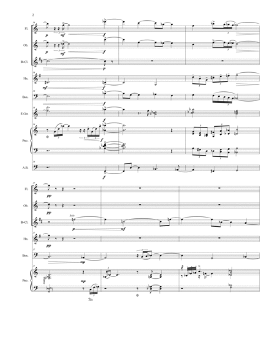 Giuseppe D'Angelo: MILES' HIDDEN FILES (ES-22-042) - Score Only Large Ensemble scores gallery preview page 4