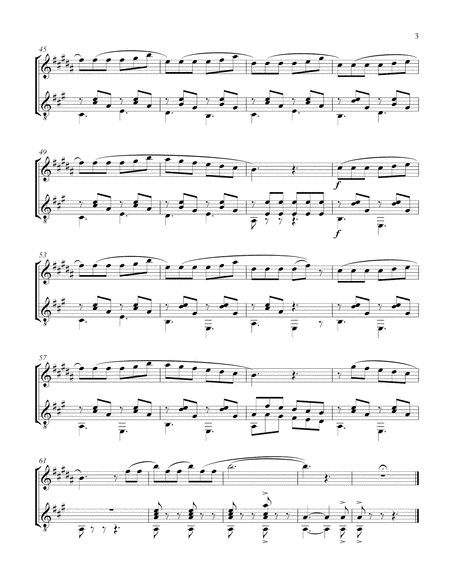 Clavelitos (Clarinet and Guitar) - Score and Parts image number null