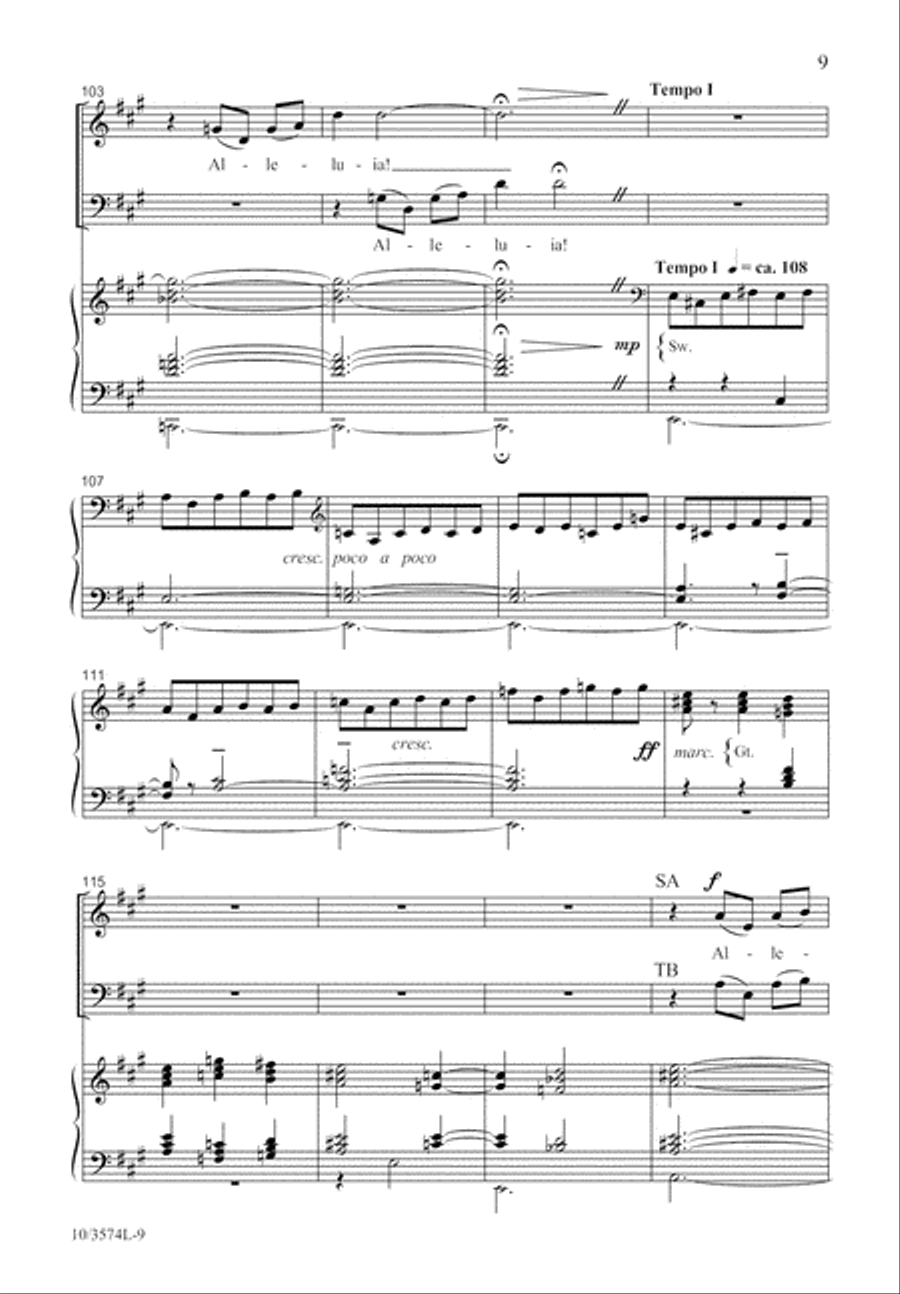 Laudate Dominum Divisi scores gallery preview page 10