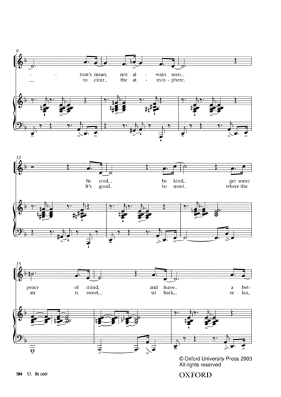 Voiceworks 2 4-Part scores gallery preview page 34