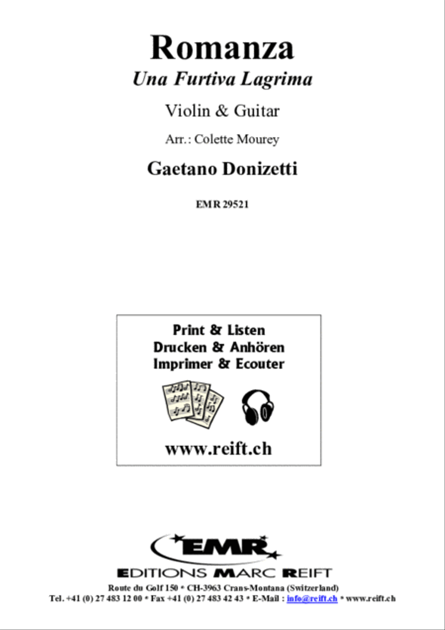Romanza Romanza Violin scores gallery preview page 2