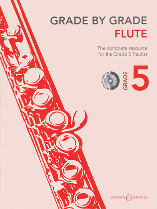 Book cover for Grade by Grade - Flute (Grade 5)
