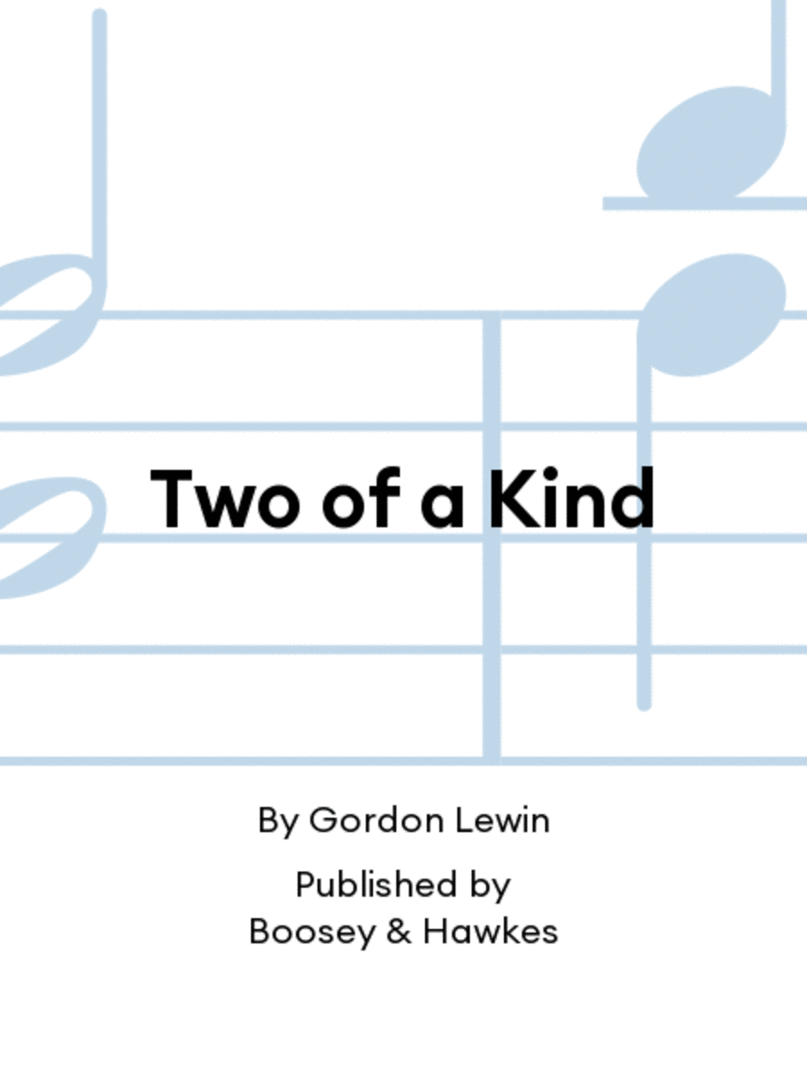 Two of a Kind Two of a Kind Clarinet Duet scores gallery preview page 1