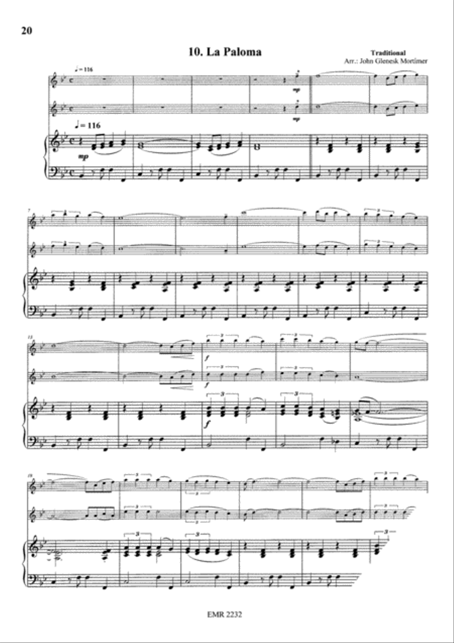 Duos Vol. 2 Flute Duet scores gallery preview page 12