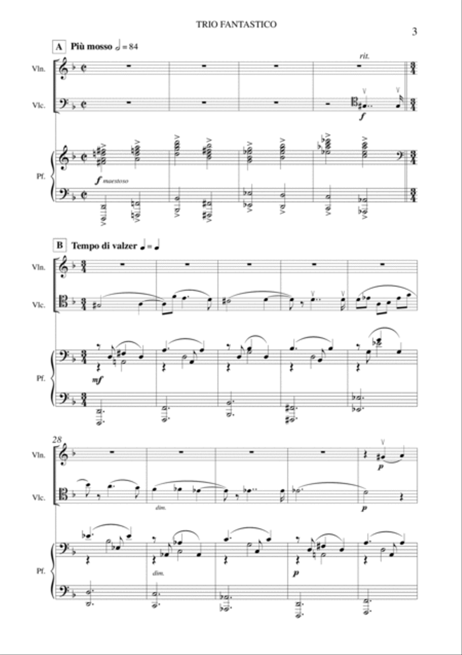 Salvatore Passantino: TRIO FANTASTICO (ES-21-043)